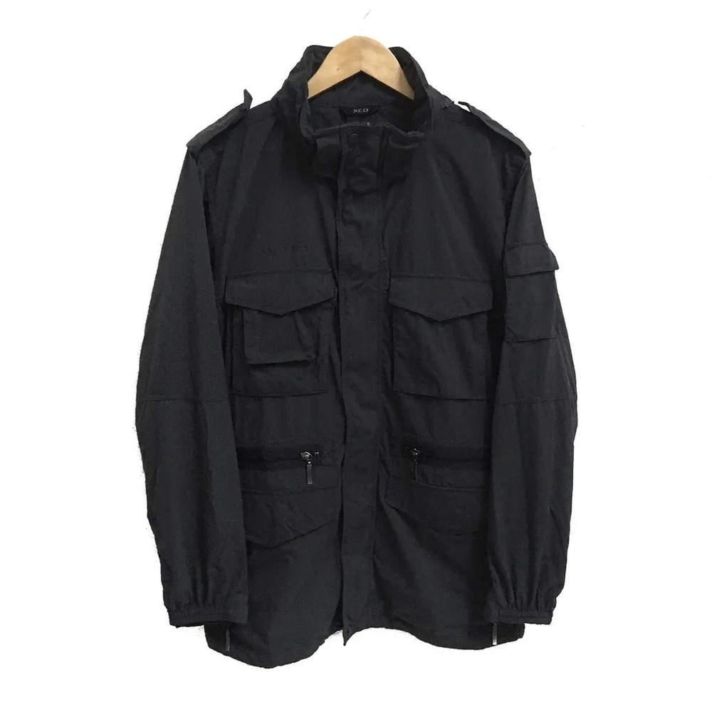 Vintage Colombia Hooded Light Tech Jacket